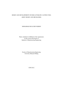 design and developement of semi automatic canting tool body design and mechanism ump institutional repository design and developement of semi automatic canting tool body design and mechanism ump institutional repository