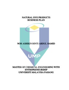 Chemical engineering business plan